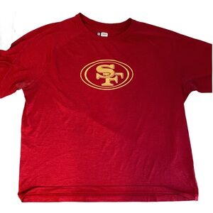 NFL Men’s 49er Tee Short Sleeve Size XXL